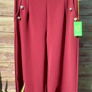 Pantalón Fajín Vino