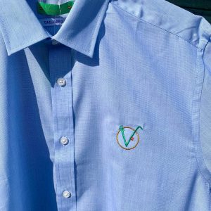 CAMISA AZUL LISA